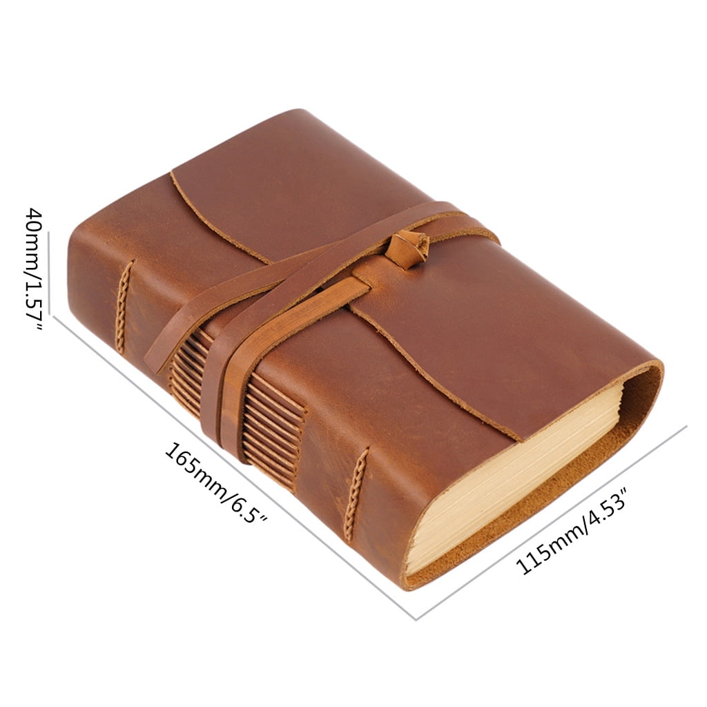 Milue Exquisite Vintage Notebook Antique Handmade Sketchbook Business Gift