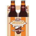 thumbnail image 2 of Diet Stewart's Root Beer Soda, 12 fl oz glass bottles, 4 Pack, 2 of 7