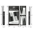 thumbnail image 2 of TOOLI-ART Black and White Acrylic Paint Pens with 0.7mm  and 3.0mm tip Markers Set of 21, 2 of 7