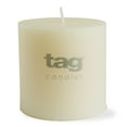 thumbnail image 3 of Tag 129656 3 x 3 in. Pillar Candle, Ivory - Pack of 12, 3 of 3