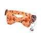 thumbnail image 3 of Collar de Gato Yuyangstore Ajustable con Pajarita y Campana Naranja, 3 of 8