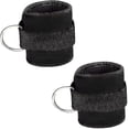 thumbnail image 1 of Comfortable Adjustable Padded Ankle Wrist Cuffs Neoprene Padded Straps D-ring Lh-1, 1 of 4