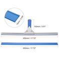 thumbnail image 2 of Uxcell Shower Squeegee Window Cleaning Tool with Replacement Rubber 18 Inch Blue, 2 of 7