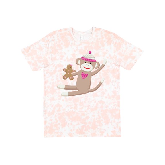 Inktastic Sock Monkey Gingerbread T-Shirt