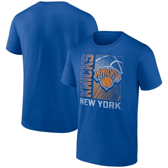 Men's Blue New York Knicks '90s Graphic T-Shirt