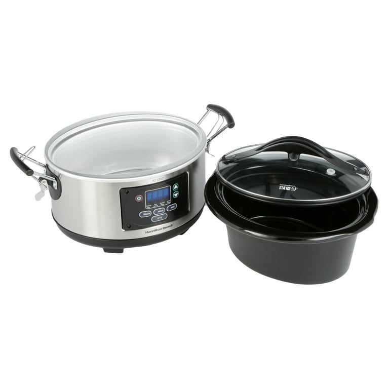 Hamilton Beach 33862 Stainless Steel Deluxe Set & Forget 