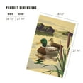 thumbnail image 4 of Lantern Press 1000 Piece Jigsaw Puzzle, Mallard Ducks, 4 of 5