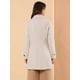 thumbnail image 5 of Abrigo Largo De Invierno Con Cuello Peter Pan Para Mujer Beige S, 5 of 6