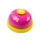thumbnail image 1 of Methold Juguetes interactivos, accesorios para cachorros multiusos multicolores, campana de cena, anillo de huella de tamaño compacto, sin rebabas, Suministros para perros Rojo rosa/Amarillo Methold PT004192-02, 1 of 6