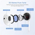 thumbnail image 4 of Auriculares con certificación Apple MFi con micrófono para iPhone (paquete de 2), 4 of 9