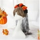 thumbnail image 1 of Decoraciones de Halloween, adornos de Halloween, regalos de Halloween, máscara de baile de llamas, accesorios para el cabello, novedades, accesorios de rosas de Halloween, tocado de rosas, 1 of 7