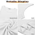 thumbnail image 4 of MOSHU 2 Pack Tank Tops for Women Loose Fit Summer Sleeveless Plus Size Tops Round Neck Flowy Casual Shirts Outfits, 4 of 7