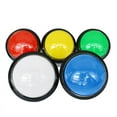 thumbnail image 2 of Arcade Game Replacement Accessories Convex Round DC 12V Illuminated LED Push Button with Micro-switch Colors Buttons Parts, 2 of 4