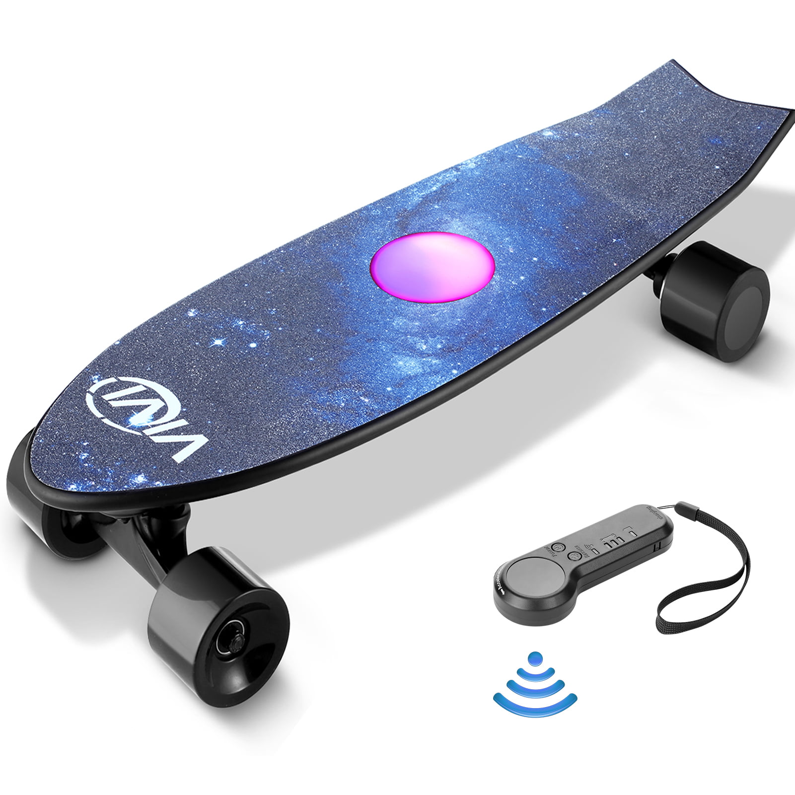Elektro Skateboard Wireless Longboard Doppelmotor 20km/h mit Fernbedienung DHL 