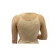 thumbnail image 4 of Camisa Materna C/Tirantes Hilado Cobre Beige G-XL Medivaric, 4 of 5
