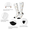 thumbnail image 6 of Fotbe Sea Creatures print Women's Men's Novelty Crew Socks Cotton Socks Knee High Socks for Walking,Running,Nurses,Pregnancy, 6 of 9