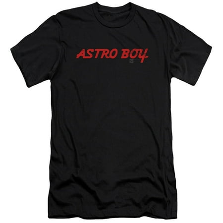 Astro Boy - Classic Logo - Premium Slim Fit Short Sleeve Shirt - Medium