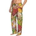 thumbnail image 2 of Kll Mens Pajama Pants For Men,Mens Lounge Pants,Funny Gifts For Men,Men'S Pajama Bottoms-Bright Mushrooms, 2 of 9