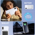 thumbnail image 4 of for iPhone Xs Case , iPhone X Case with Ring [Compatible with Magsafe], Full Body Protective Cover Slim Shockproof Kickstand Phone Case for Apple iPhone X/XS 5.8", White, 4 of 16
