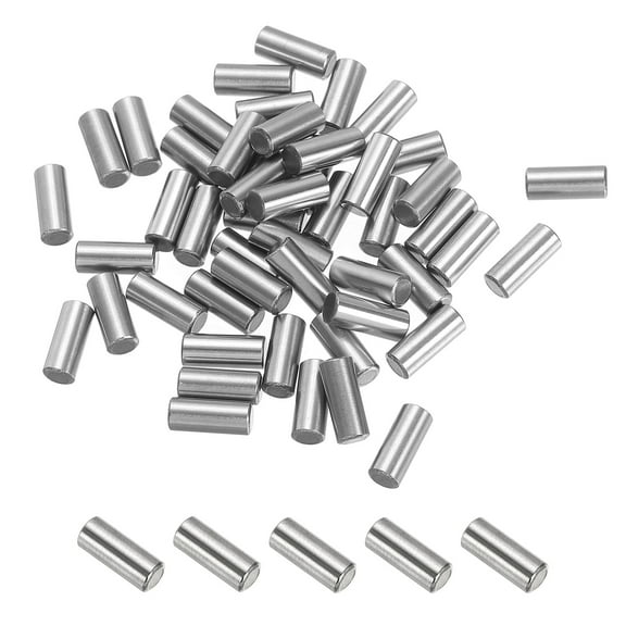 Metal Dowel Pins 4x10 mm, 30 Pcs 304 Stainless Steel Shelf Support Peg Pin