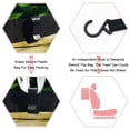 thumbnail image 3 of Saint Patrick's Day Foldable Car Garbage Can with Lid, Leak-proof Mini Trash Can, Hanging Storage Bag - Trash Can for Car, 3 of 6