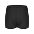 thumbnail image 5 of Mens Summer Shorts Casual Solid Drawstring Elastic Waist Shorts Baggy Vacation Beach Short Pants with Pockets Cargo Work Half Pants, 5 of 5