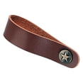 thumbnail image 4 of Sangle de Guitare R132 Sangle en Cuir Classique pour Guitare Acoustique Électrique Basse (Marron), 4 of 8