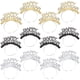 thumbnail image 1 of KAKOWELY 12 diademas con letras de Feliz Año Nuevo para el pelo, accesorios para fiestas infantiles (dorado, plateado y negro mixto), 1 of 4