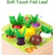 thumbnail image 2 of Juego de cosecha de granja de madera Juguete Montessori, juguete de aprendizaje temprano para niños y niñas de 1 2 3 años, juguete educativo de clasificación de formas con 7 tamaños de verduras o frutas, regalo para niños pequeños de 1 a 3 años Sincero Electrónica, 2 of 5