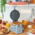 thumbnail image 3 of Beautiful Rotating Belgian Waffle Maker, Cornflower Blue by Drew Barrymore, 3 of 16