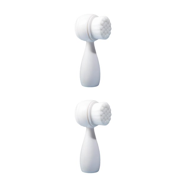 Cepillos de limpieza facial Vogacara Cuidado de la piel Belleza Exfoliante 2piezas Blanco Tipo 1