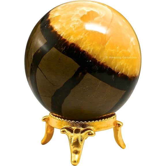 Septarian Crystal Ball Sphere 2" Inches