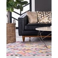 thumbnail image 5 of Unique Loom Chromatic Collection Area Rug - Palm Bay (10' 6" x 16' 5" Rectangle Multi/Black), 5 of 7