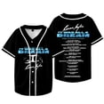 thumbnail image 2 of Karan Aujla It Was All A Dream Tour Merch Baseball Jersey V-Neck Shirt Women Men Short Sleeve Streetwear Clothes, 2 of 3