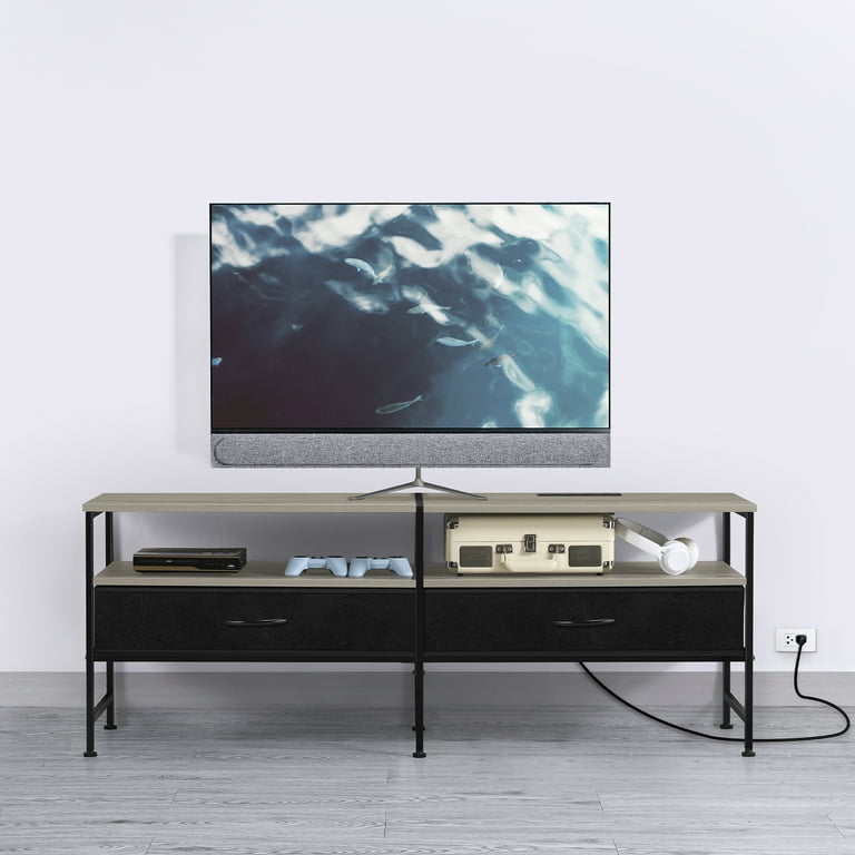 20INCH TALL TV STAND GRAY