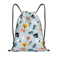 thumbnail image 1 of Fotbe Elephant Tree Bolsa Mochila con Cordón Estampada, Bolsa de Gimnasio Deportiva, Bolsa Cinch, Bolsa con Cordón para Hombres y Mujeres-Medium, 1 of 6