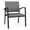 Adler-Castillo Gray, variant on Newport Reception Waiting 18.5" Steel Guest Chair / Black Steel / Blue