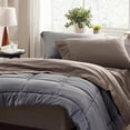 thumbnail image 5 of U by Bedsure 4 Pieces Hotel Luxury Stucco Sheets King Easy Care Polyester Microfiber material Cooling Bed Sheet Set, 5 of 7