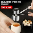 thumbnail image 4 of Egg Cracker Tool for Raw Eggs, Stainless Steel Egg Shell Opener Tool, Easy to Use, Ergonomic Design, 4 of 9