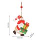 thumbnail image 4 of Gibobby Decoraciones navideñas Colgante de Árbol de Navidad Colgante de (Red), 4 of 4