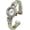 Silver, variant on Blekon Collections Japanese Quartz Women's 25mm Case Metal 7-8" Cuff Bangle Watch