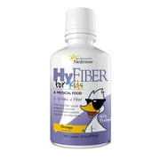 HyFiber Liquid Fiber for Kids in Only One Tablespoon, Supports Regularity and Softer Stools, FOS Prebiotics for Gut Health, 6 grams of Fiber, 32 Servings per Bottle