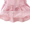 thumbnail image 4 of Baby Girl Dress, Toddler Summer Cotton Ruffle Halter Sleeveless Kids Casual Beach Party Dresses, 4 of 4