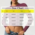 thumbnail image 6 of Jalioing Women's Crop Yoga Tops Quick Dry Long Sleeve Crew Neck Athletic Shirts Slim Fashion Summer Workout Tees, 6 of 6