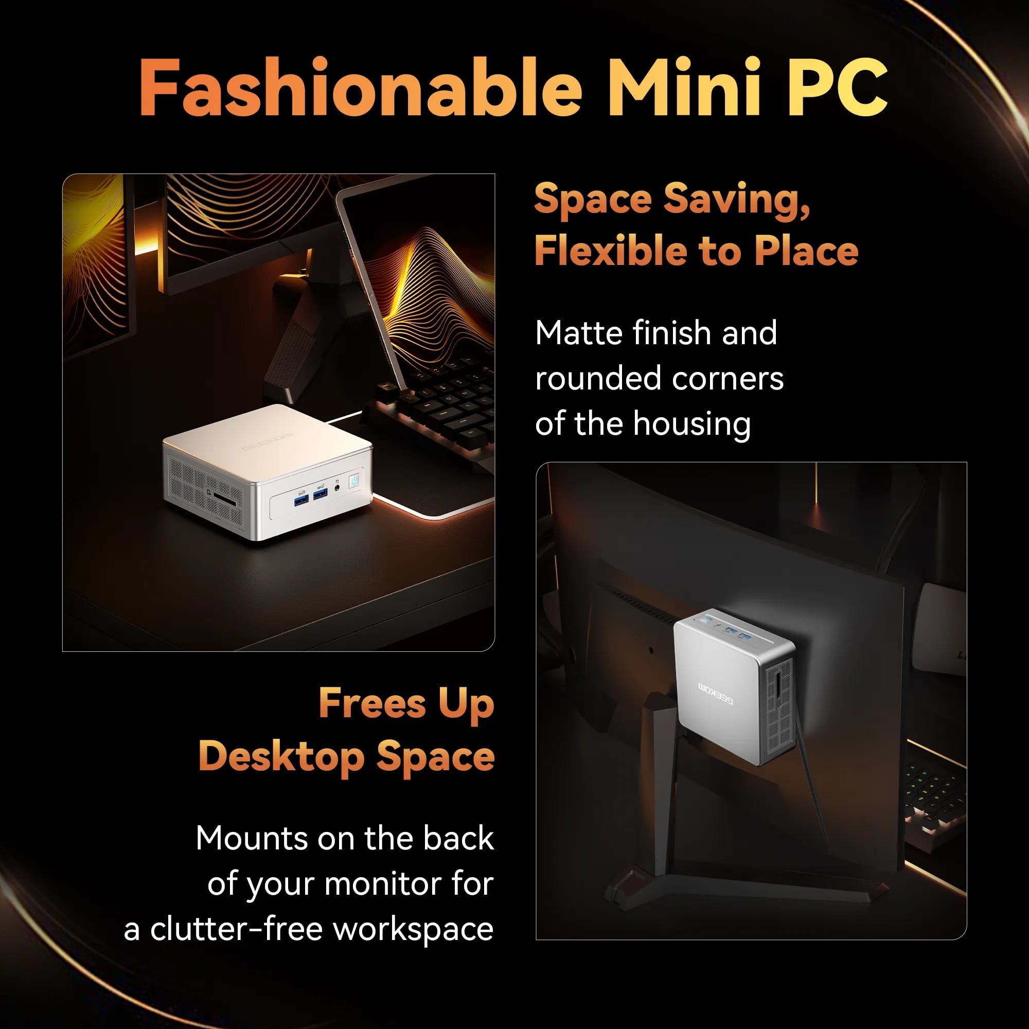 GEEKOM A7 Gaming PC, AMD Ryzen 9, 32GB, 2TB SSD, Windows 11 GEEKOM A7 Gaming PC, AMD Ryzen 9, 32GB, 2TB SSD, Windows 11