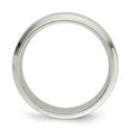 thumbnail image 2 of 925 Sterling Silver 7mm Polished Fancy Band Ring Size 8.5 -  Jewelry Gift for Mom, 2 of 6