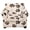 Paw Print Pattern, variant on Psesaysky Cowhide Design Armchair Cover Chair Slipcovers for Living Room, 2 Piece Couch Slipcover Spandex Chair Sofa Covers Anti Slip for Pet