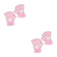 thumbnail image 4 of Guardurnaity Guantes sin dedos con garra de oso, suaves y cómodos, para un aspecto moderno, guantes cálidos de medio dedo Type8 NO8, 4 of 6