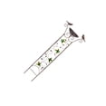 thumbnail image 1 of tamizeot Rustic Metal Bird Bath With Trellis Support For Showcasing Climbing Flowers Garden Decoration For Climbing Flowers Vines Hummingbird, 1 of 6