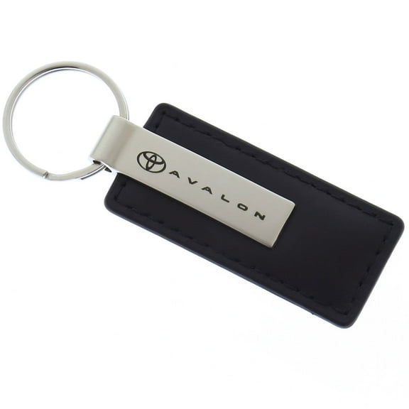 Toyota Avalon Black Leather Key Chain